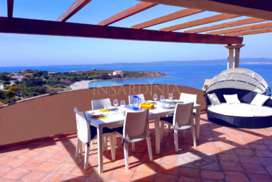 Penthouse vue mer en location Sud Sardaigne Sant'Antioco