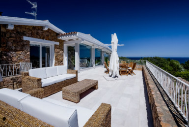 Sublime villa sur la mer en location Porto Rotondo